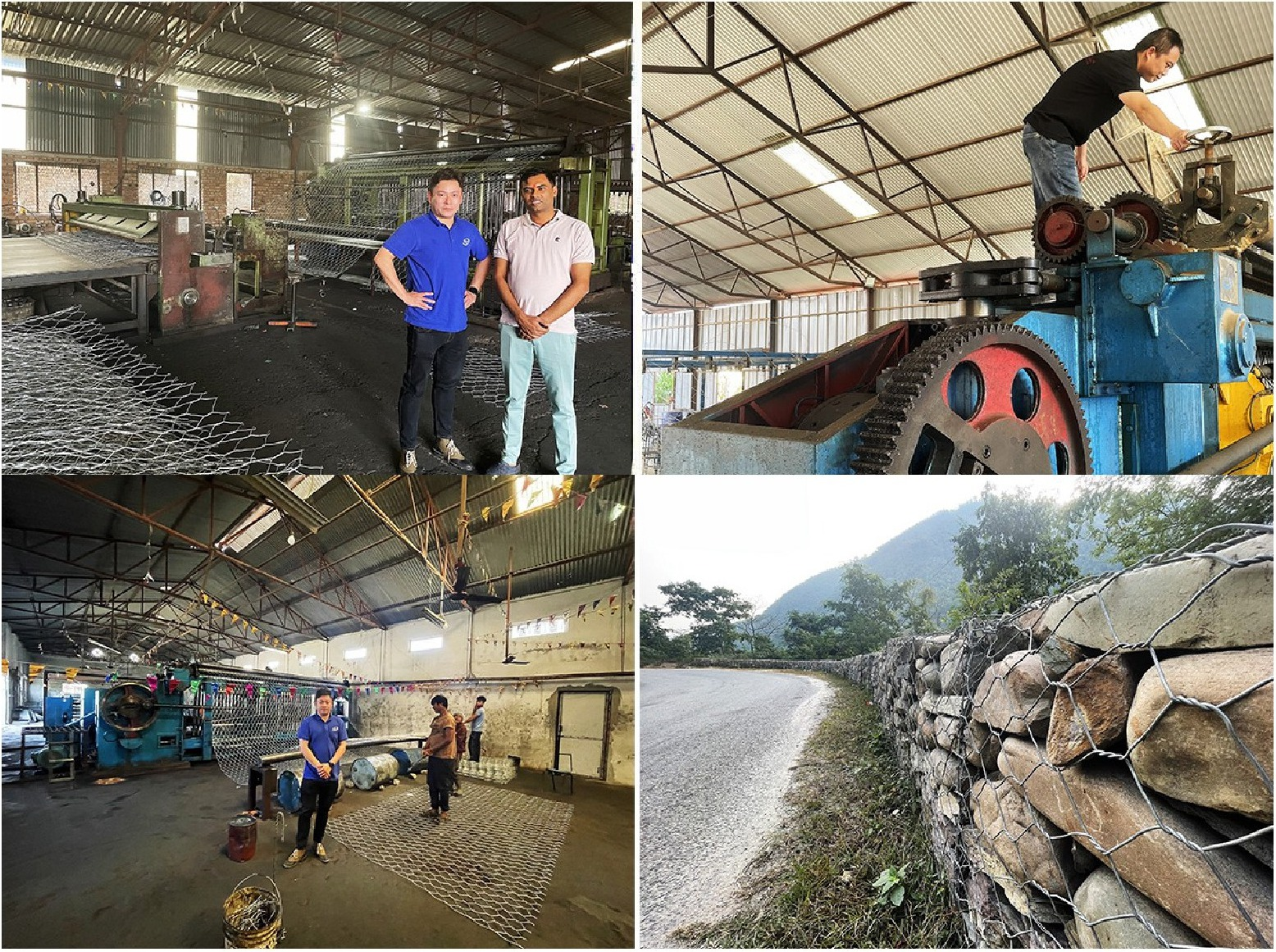 gabion machine production