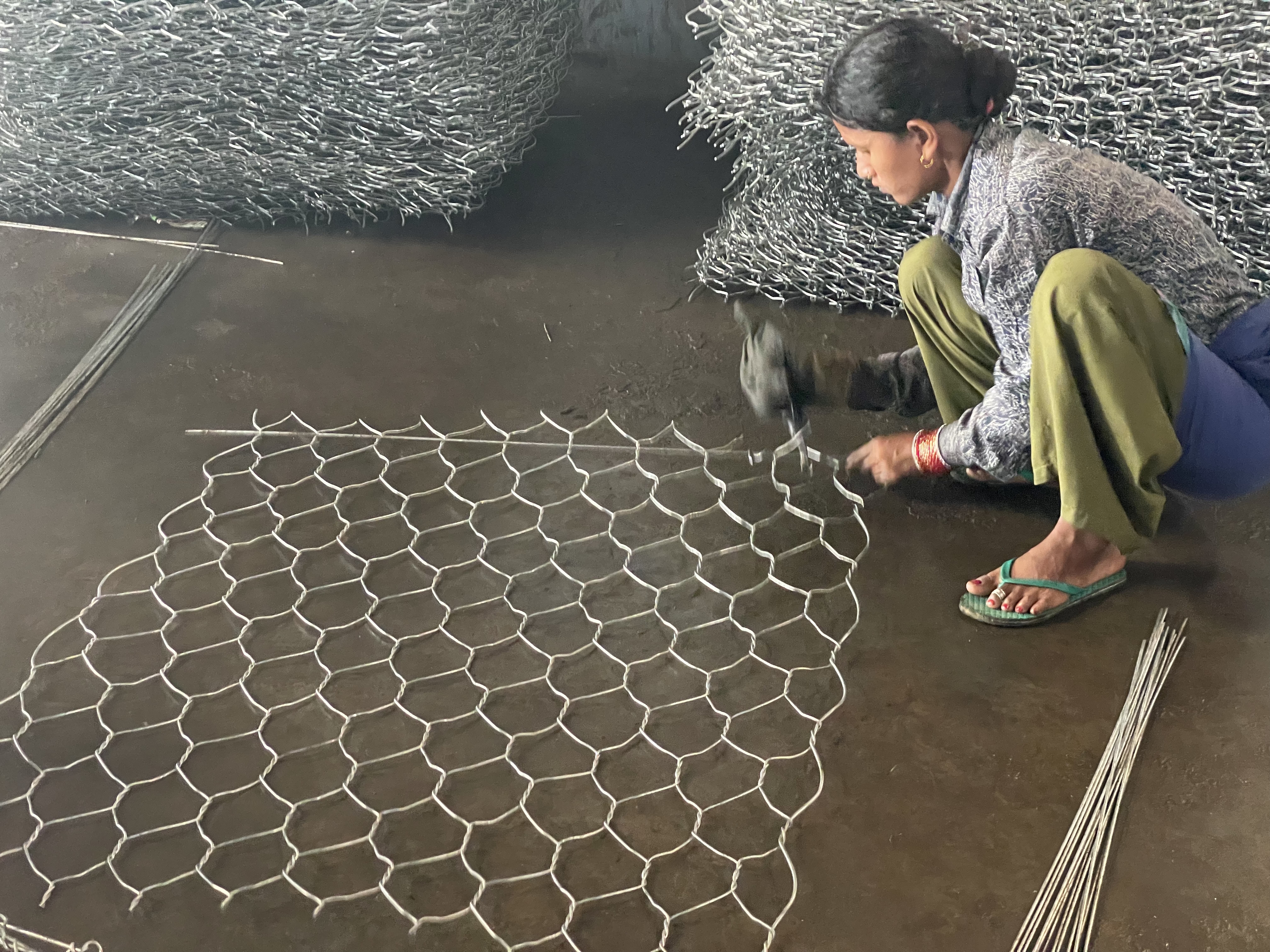 Finished Gabion Mesh