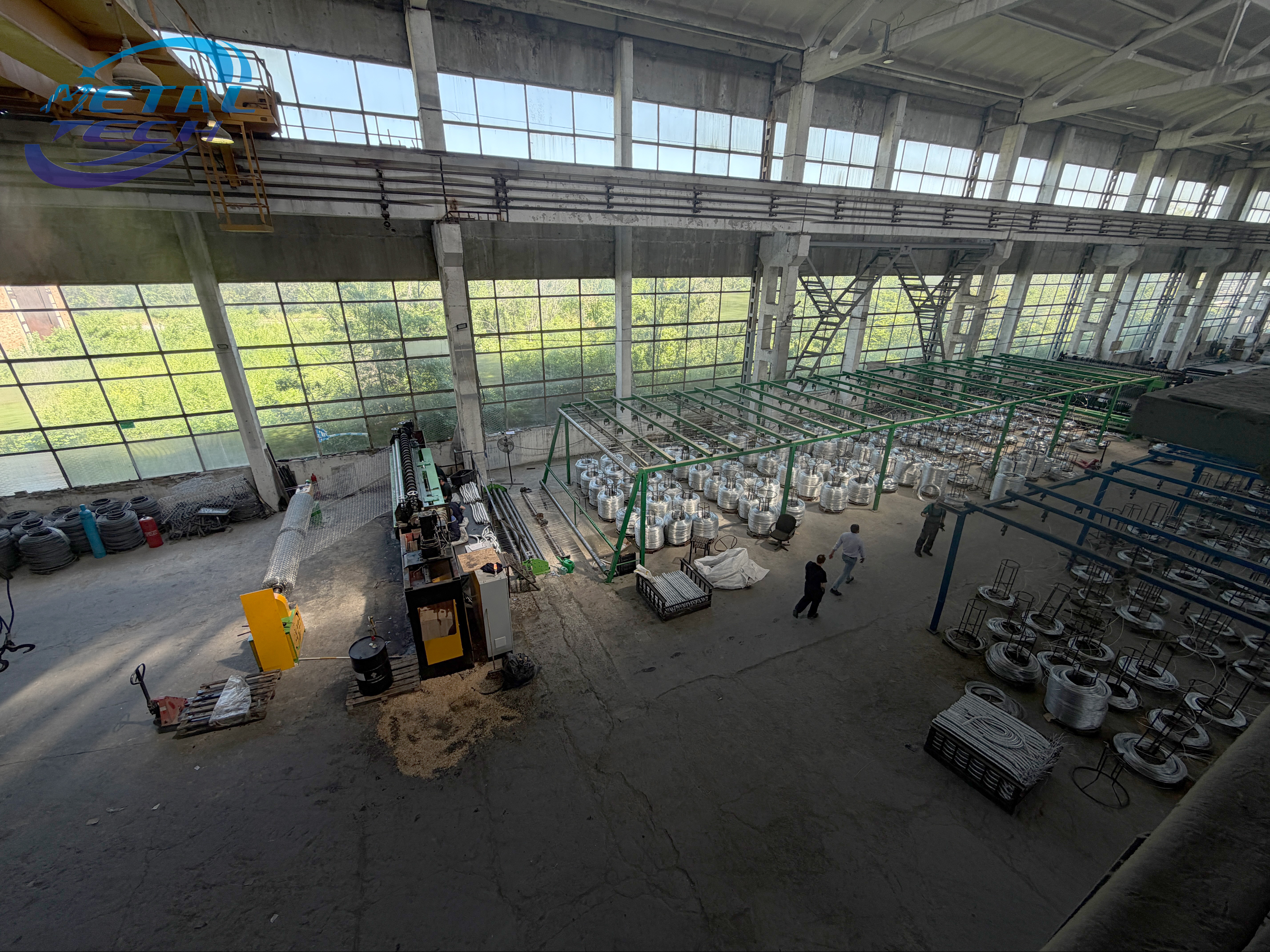  Gabion Machine Arrived at Russian Customer Factory.jpg