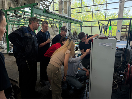 Our gabion machine in Russia.jpg