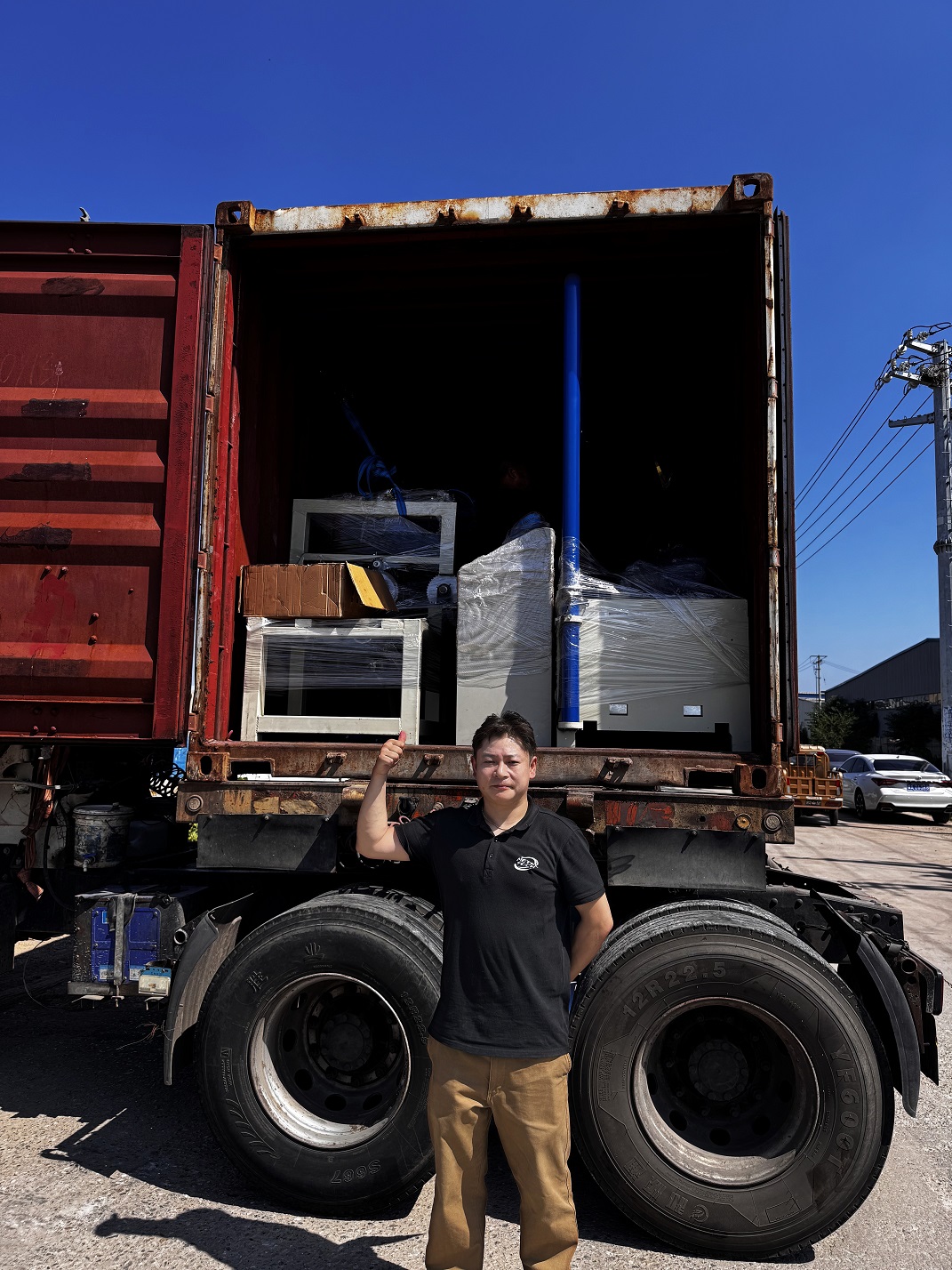 Metal Tech chain link fence machine