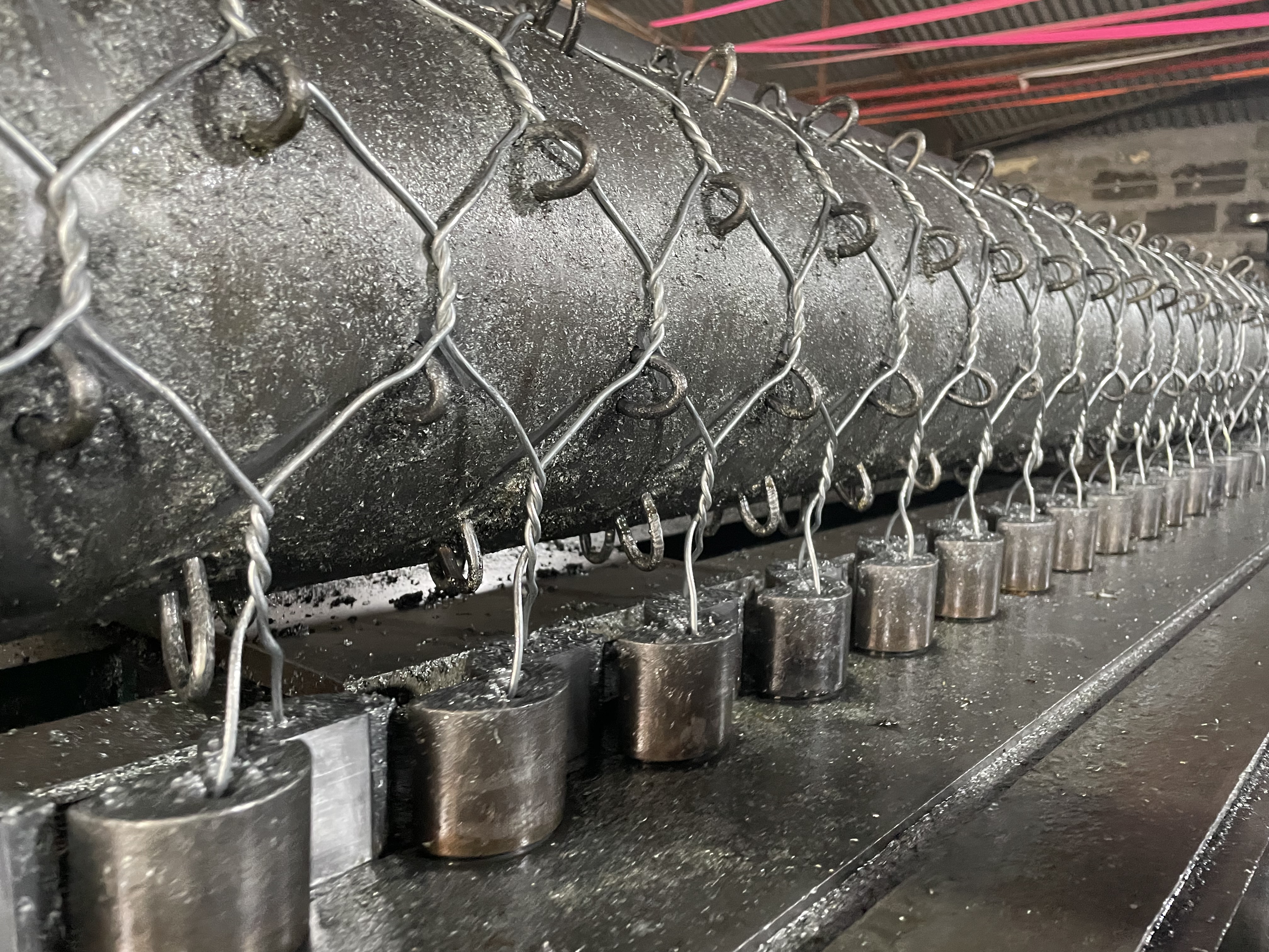 double twist weaving structure